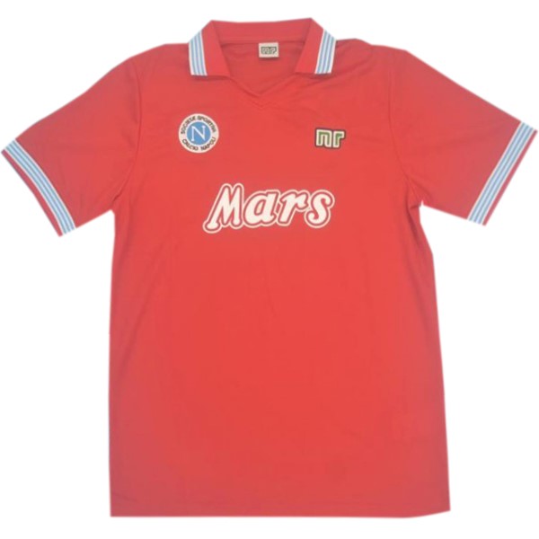 Tailandia Camiseta Napoli 3rd Retro 1988 1989 Rojo